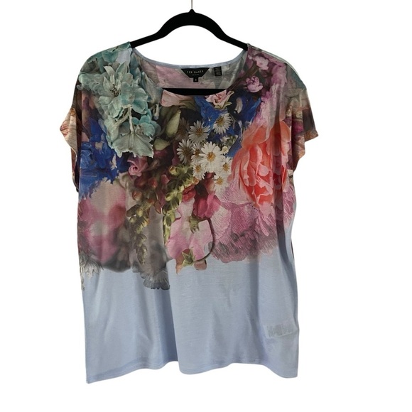 Tod Backer Andriah Top Women Size 4 - Picture 2 of 6